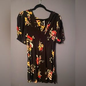 Floral Free People Mini Dress